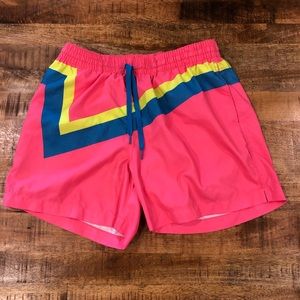 XL Neon Chubbies Swim Trunks 5.5”